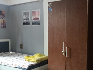 Bedroom in 2 BHK Apartment at RK Lunkad Nisarg Pooja, Wakad – for Rent