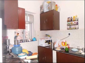 Kitchen in 2 BHK Apartment at Jalvayu Tower, Rajarhat – for Rent
