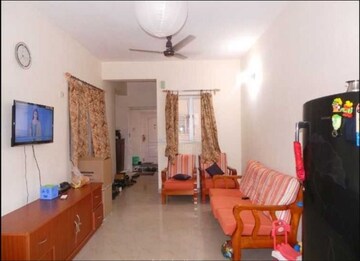 Living Room in 2 BHK Apartment at Jalvayu Tower, Rajarhat – for Rent