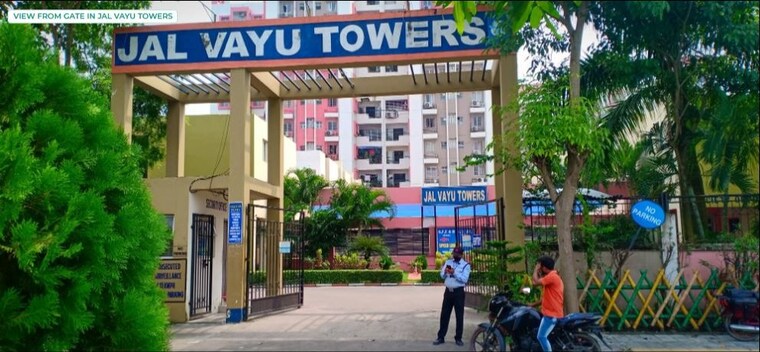 Exterior View, jalvayu-tower 2 Bedroom 850 Sq.Ft. Apartment In Rajarhat Kolkata 9589566