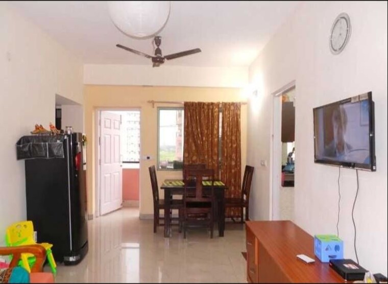 Living Room, jalvayu-tower 2 Bedroom 850 Sq.Ft. Apartment In Rajarhat Kolkata 9589566