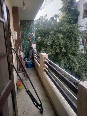 Balcony in 4 BHK Builder Floor at Anand Lok – for Rent