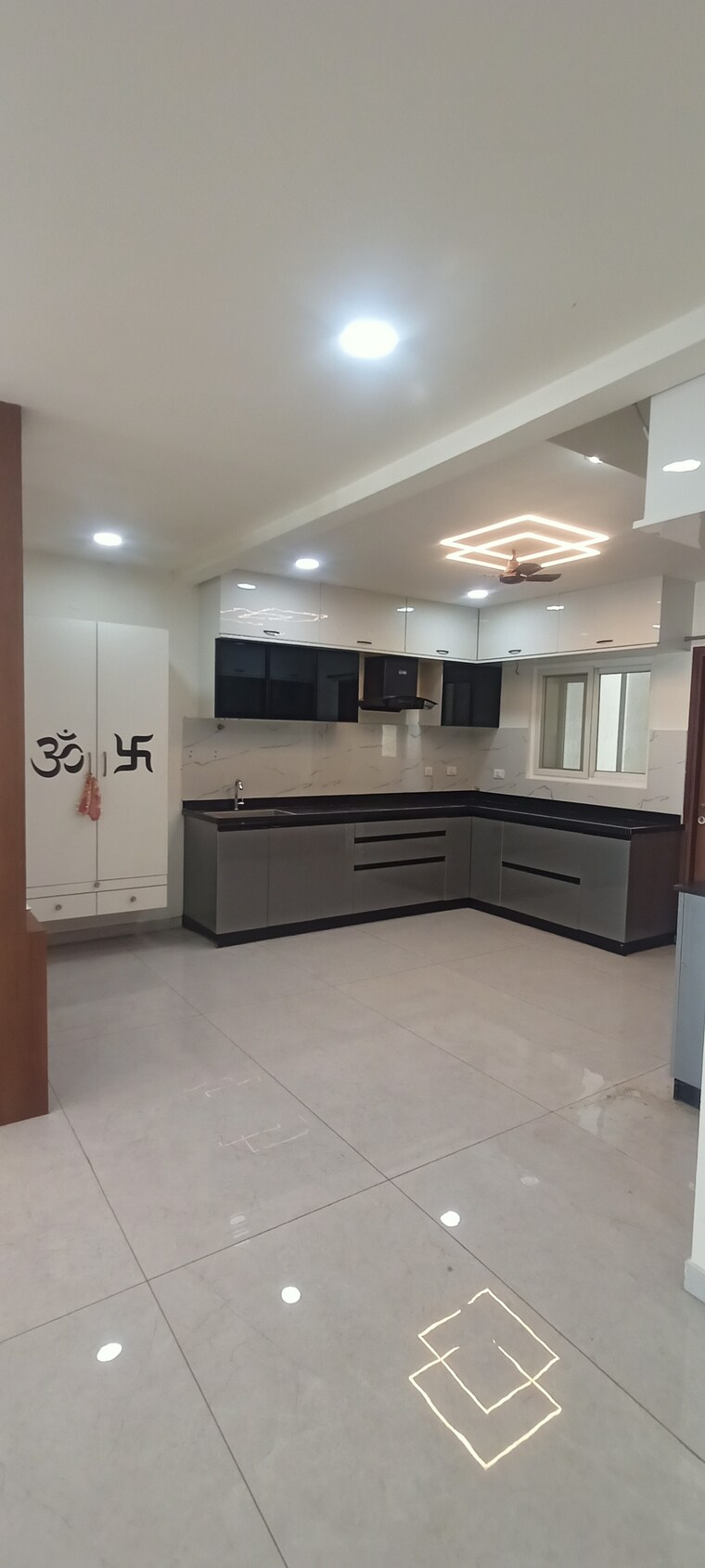 Kitchen, puppalaguda 3 Bedroom 2100 Sq.Ft. Apartment In Puppalaguda Hyderabad 9589617