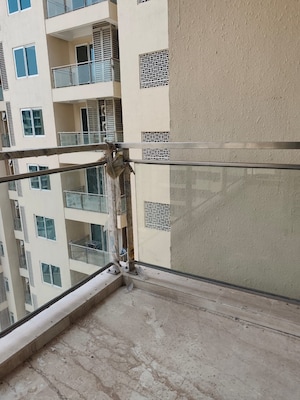 Balcony in 4 BHK Apartment at Ambience Creacions, Sector 22 – for Rent