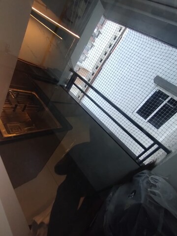 Staircase in 3 BHK Apartment at Aparna Sarovar Zicon, Nallagandla – for Rent