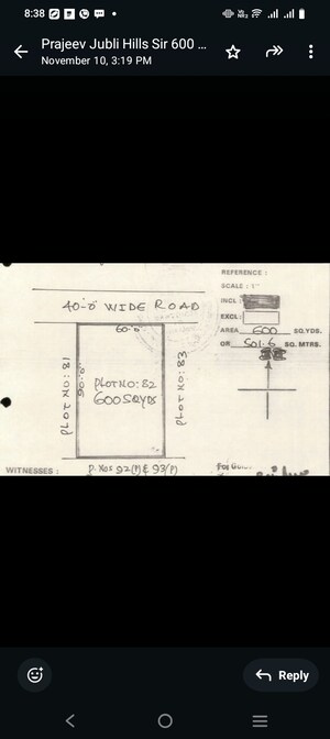  Plot For Sale in Kondapur