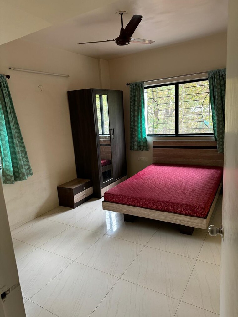Bedroom, new-front-anjor 3 Bedroom 1500 Sq.Ft. Apartment In Baner Pune 9589662