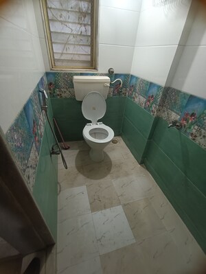 Bathroom in 2 BHK Apartment at Jankalyan Nagar – for Rent