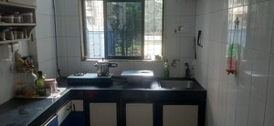 Kitchen in 1 BHK Apartment at Marigold Chs, Malad West – for Rent