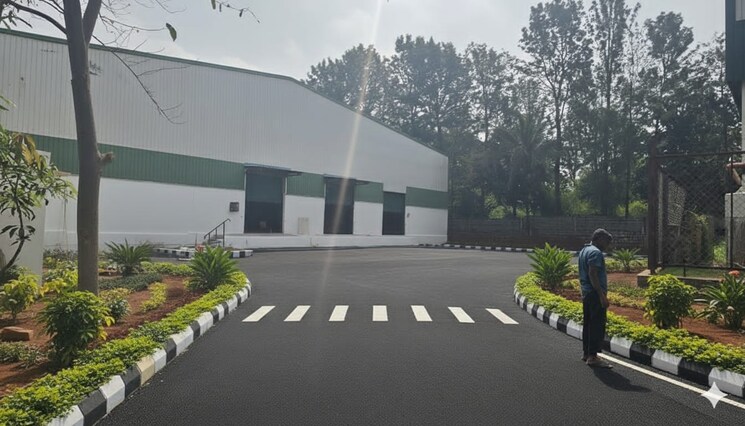 Exterior View, nelamangala Commercial Warehouse 50000 Sq.Yd. In Nelamangala Bangalore 9589710