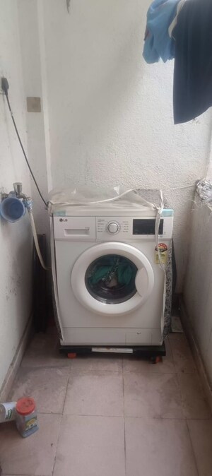 Bathroom in 2 BHK Apartment at Gera World of Joy, Kharadi – for Rent