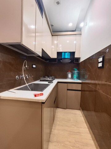 Kitchen in 2 BHK Builder Floor at Dwarka Mor – for Rent