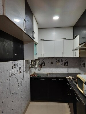 Kitchen in 2 BHK Apartment at Sai Enclave Noida, Sector 53 – for Sale