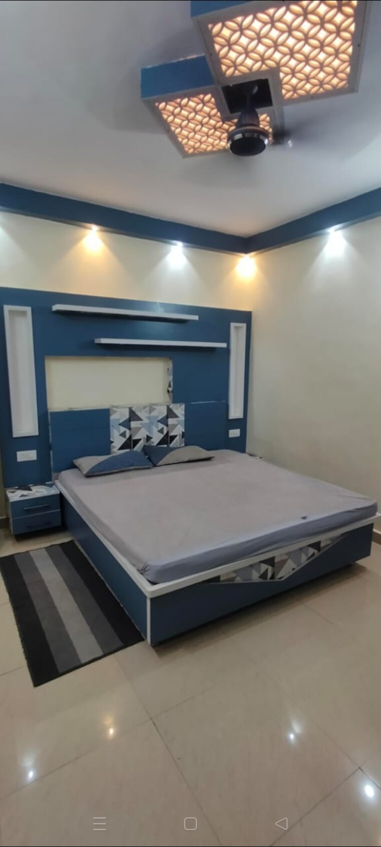 Bedroom, gomti nagar 3 Bedroom 2000 Sq.Ft. Apartment In Gomti Nagar Lucknow 9589863