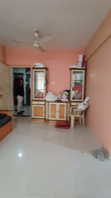 Living Room in 1 BHK Apartment at Alica Nagar CHS, Kandivali East – for Rent