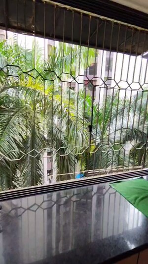 Balcony in 1 BHK Apartment at Alica Nagar CHS, Kandivali East – for Rent