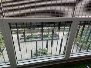 Balcony in 2 BHK Apartment at Prestige Primrose Hills, Banashankari 6th Stage – for Rent