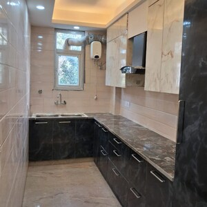 Kitchen in 3 BHK Builder Floor at Sector 45 – for Rent