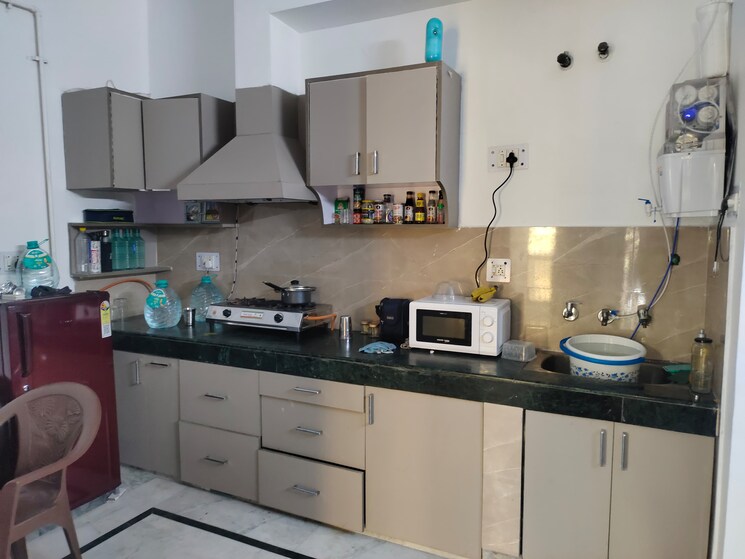 Kitchen, sai-homes-sector-49 2 Bedroom 950 Sq.Ft. Builder Floor In Sector 49 Noida 9589956