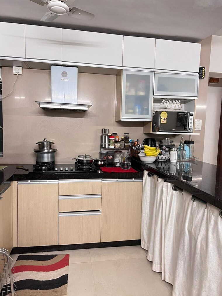 Kitchen, aspen-park 2 Bedroom 1020 Sq.Ft. Apartment In Goregaon East Mumbai 9589978