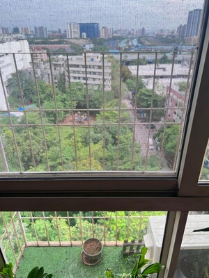Balcony in 2 BHK Apartment at Aspen Park, Goregaon East – for Rent