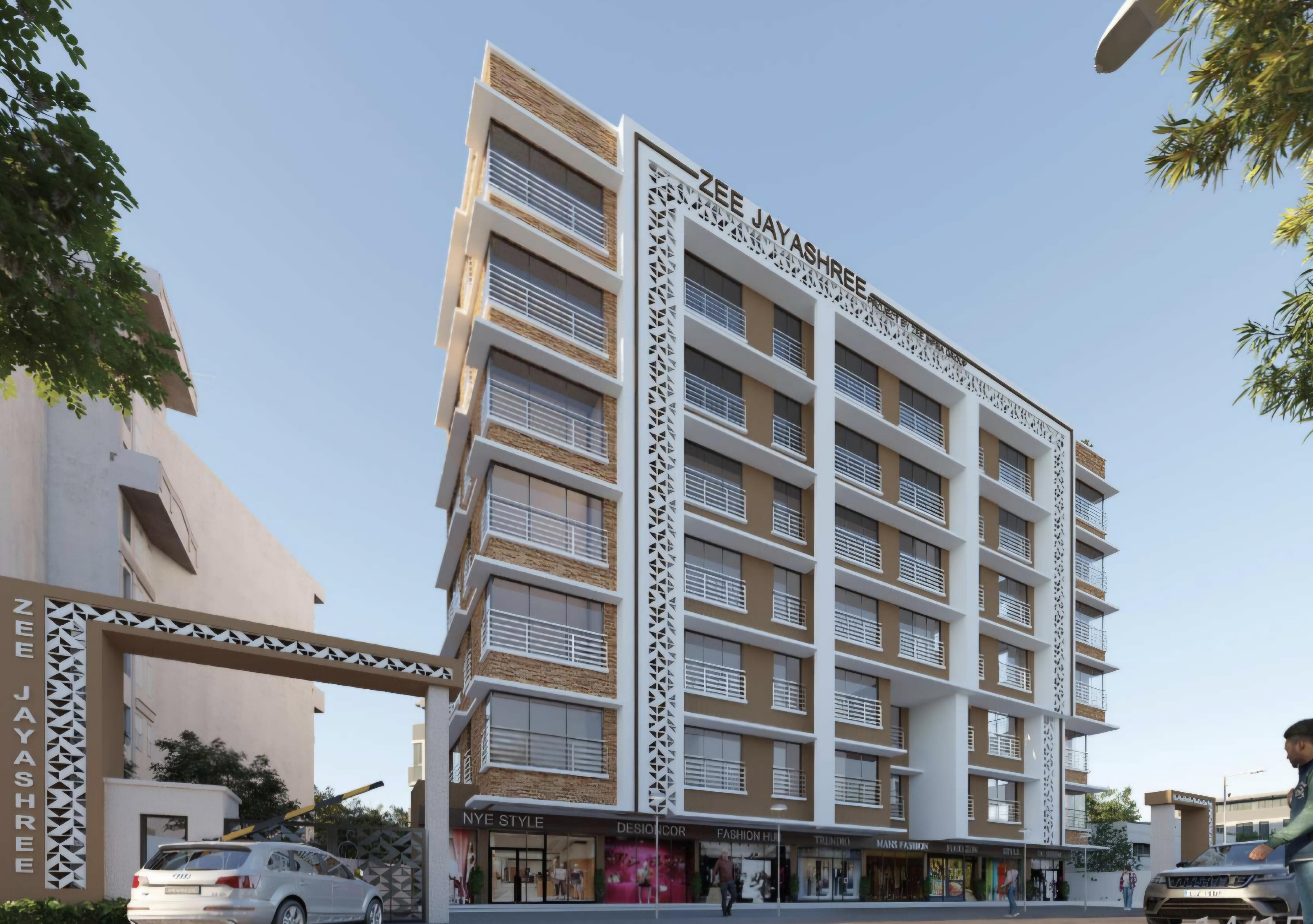 2 BHK 743 Sq.Ft. Apartment in Zee Jayashree