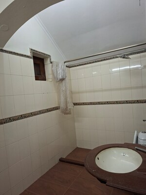 Bathroom in 3 BHK Independent House at RWA Apartments, Sector 31 – for Rent