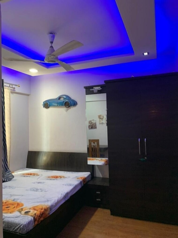 Bedroom, swiss-county 3 Bedroom 1105 Sq.Ft. Apartment In Thergaon Pune 9589988