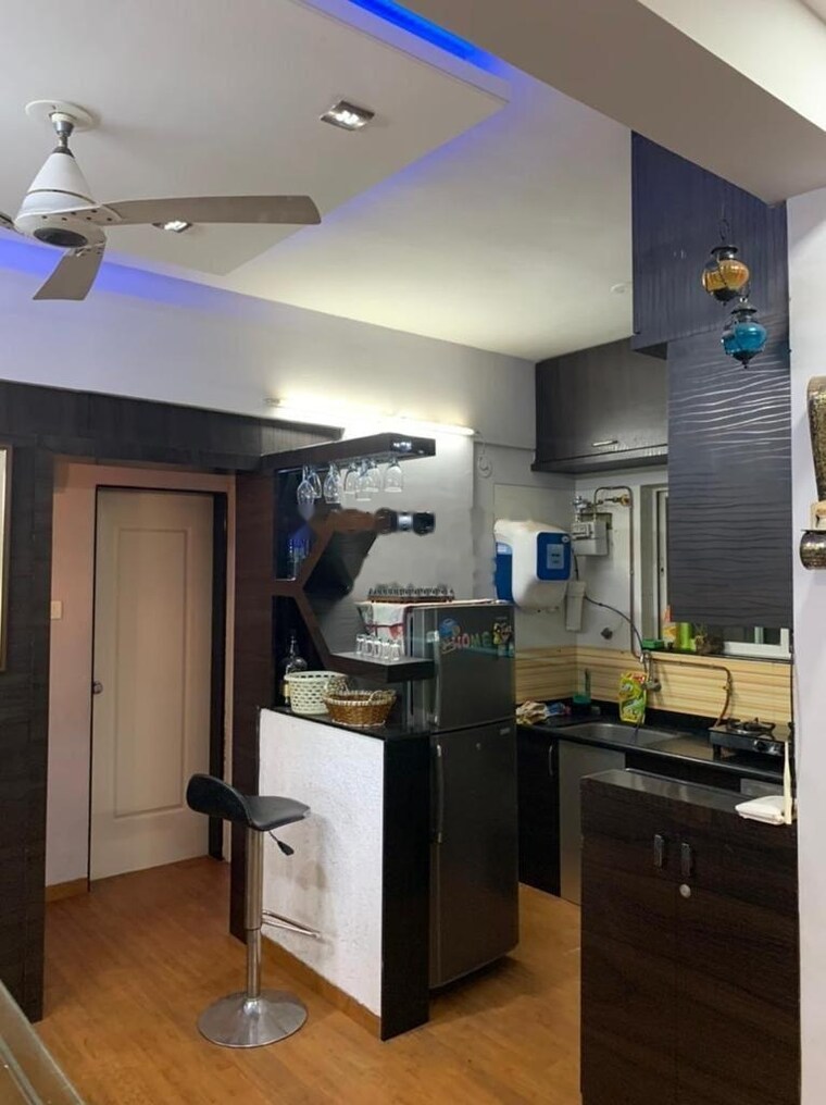 Kitchen, swiss-county 3 Bedroom 1105 Sq.Ft. Apartment In Thergaon Pune 9589988