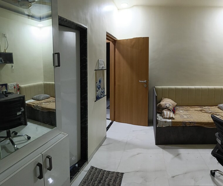 Kitchen, sai-prasad-chs-sector-20 3 Bedroom 1000 Sq.Ft. Apartment In Kharghar Sector 20 Navi Mumbai 9590071