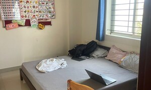 Living Room in 3 BHK Apartment at Ds Max Spring Nest, Hennur – for Rent