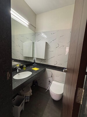 Bathroom in 1 BHK Apartment at K Raheja Raheja Residency, Malad East – for Rent