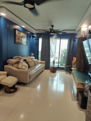 Living Room in 2 BHK Apartment at Ellora Siddhi, Cbd Belapur Sector 11 – for Sale