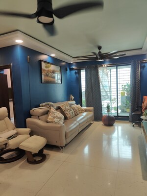 Living Room in 2 BHK Apartment at Ellora Siddhi, Cbd Belapur Sector 11 – for Sale