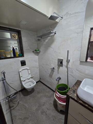 Attached Bathroom in 3 BHK Apartment at Ghatkopar West – for Sale