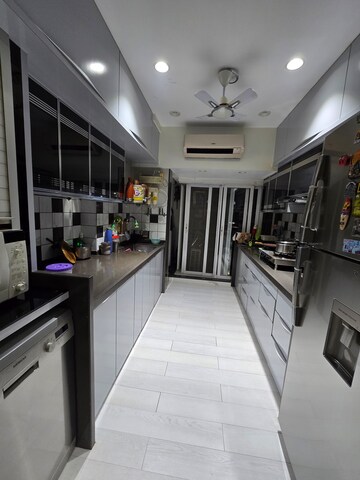 Kitchen in 3 BHK Apartment at Ghatkopar West – for Sale