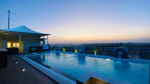 Swimming Pool in 2 BHK Apartment at Coevolve Northern Star, Thanisandra – for Sale