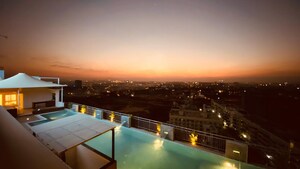 Swimming Pool in 2 BHK Apartment at Coevolve Northern Star, Thanisandra – for Sale