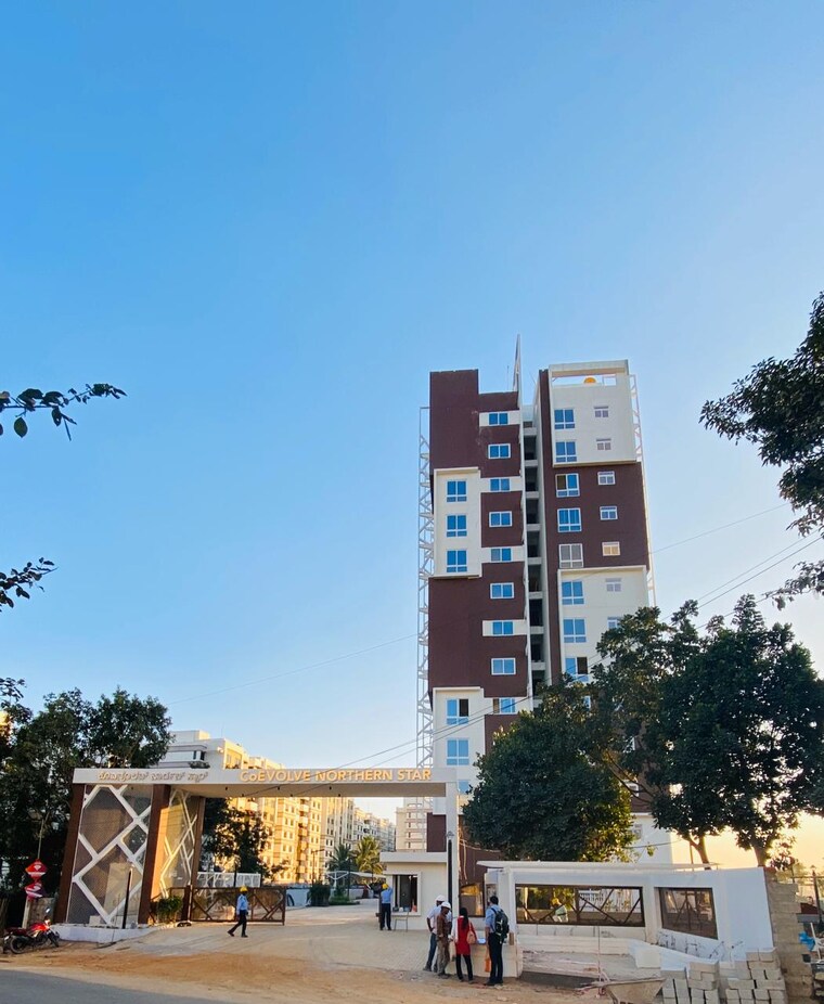 Exterior View, coevolve-northern-star 2 Bedroom 1279 Sq.Ft. Apartment In Thanisandra Bangalore 9590122