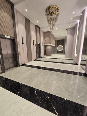 Building Lobby in 3 BHK Apartment at Swastik Tiara, Ghatkopar East – for Rent