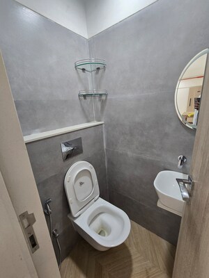 Attached Bathroom in 3 BHK Apartment at Swastik Tiara, Ghatkopar East – for Rent