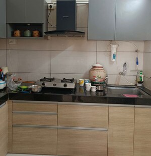 Kitchen in 2 BHK Apartment at Choice Goodwill Metropolis West, Lohgaon – for Rent