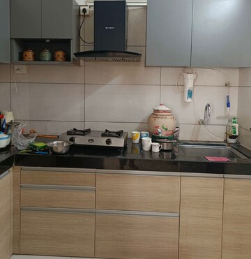 Kitchen in 2 BHK Apartment at Choice Goodwill Metropolis West, Lohgaon – for Rent