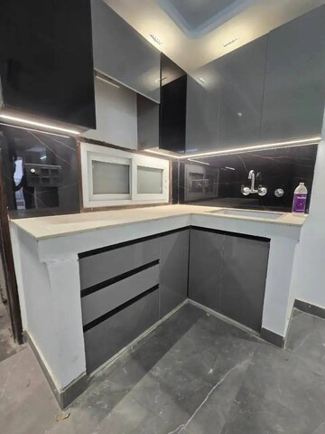 Kitchen in 2 BHK Builder Floor at Saket – for Rent