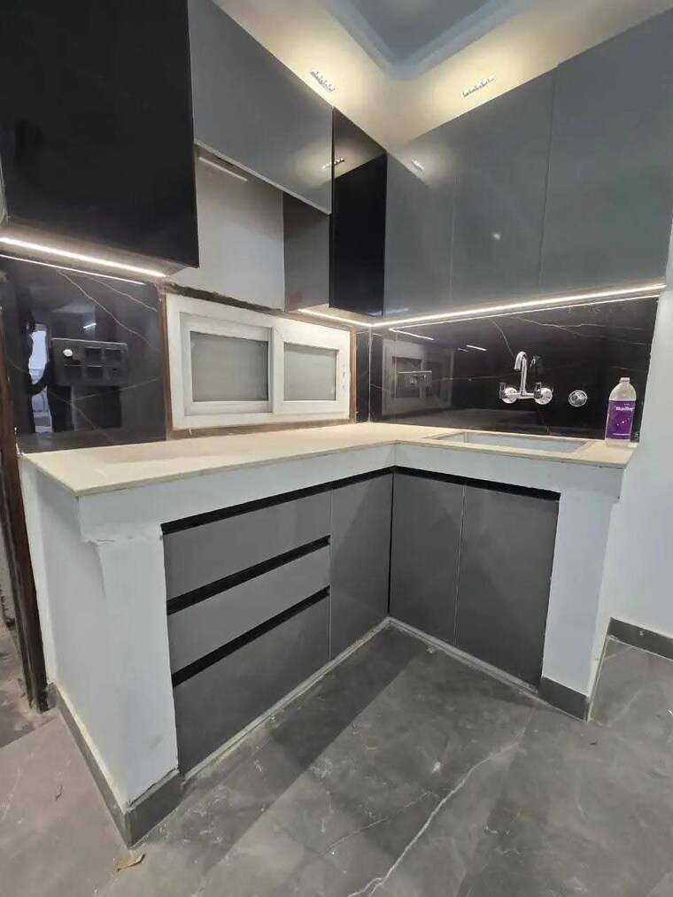 Kitchen, saket 2 Bedroom 1000 Sq.Ft. Builder Floor In Saket Delhi 9590194