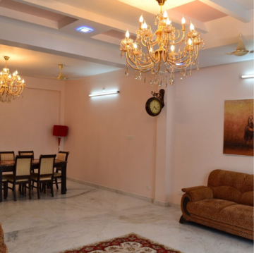 Living Room in 4 BHK Villa at Vishesh Khand, Vipul Khand – for Sale