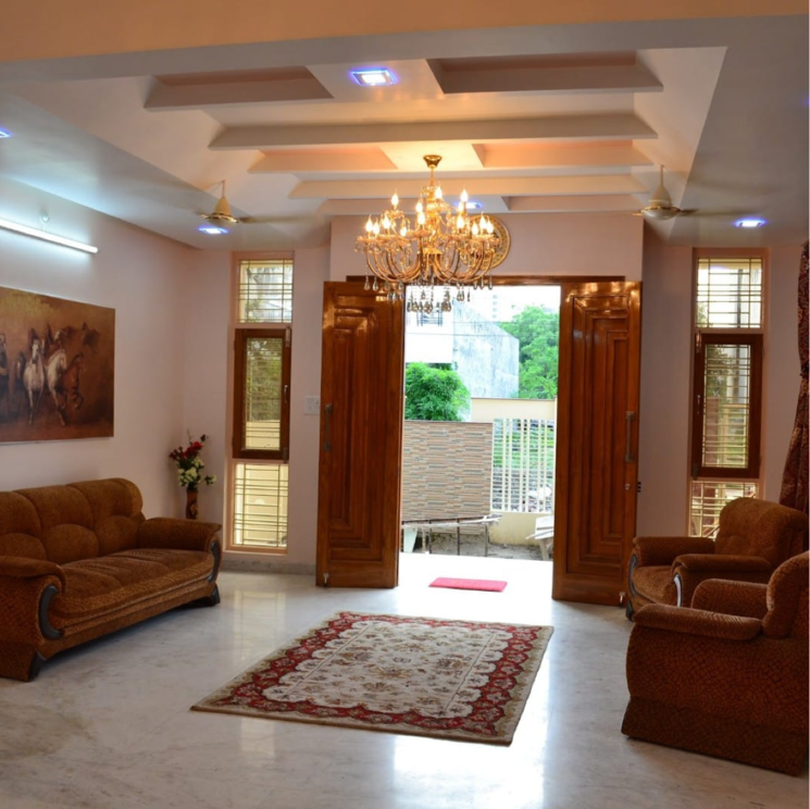 Living Room, vishesh-khand 4 Bedroom 2152 Sq.Ft. Villa In Vipul Khand Lucknow 9590201