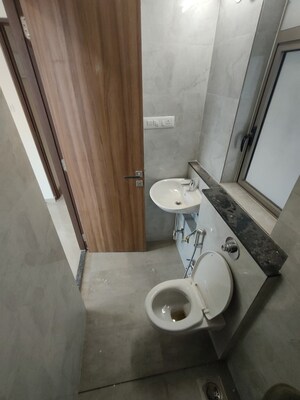 Bathroom in 2 BHK Apartment at Sheth Irene, Malad West – for Rent