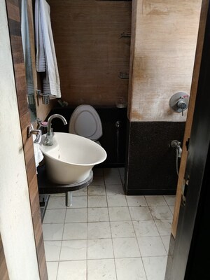 Bathroom in 4 BHK Penthouse at Gurukul – for Sale