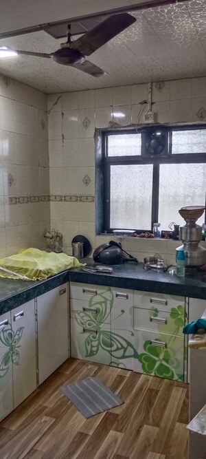 Kitchen in 1 BHK Apartment at Ganesh Puram, Kalyan West – for Sale